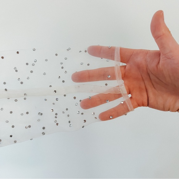 Lirika Matoshi Handmade Crystal Blouse XS - Picture 3 of 3